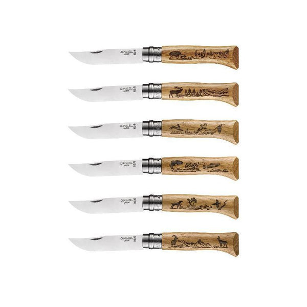 OPINEL kolekce kapesních nožů s loveckým motivem zvířat